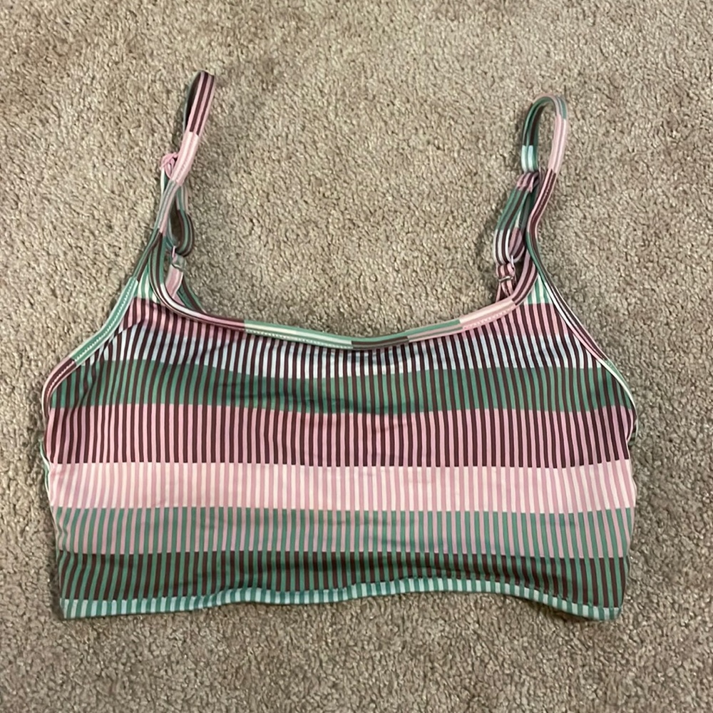 Aerie longline bathing suit top